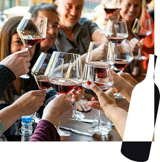 Cheers red wine